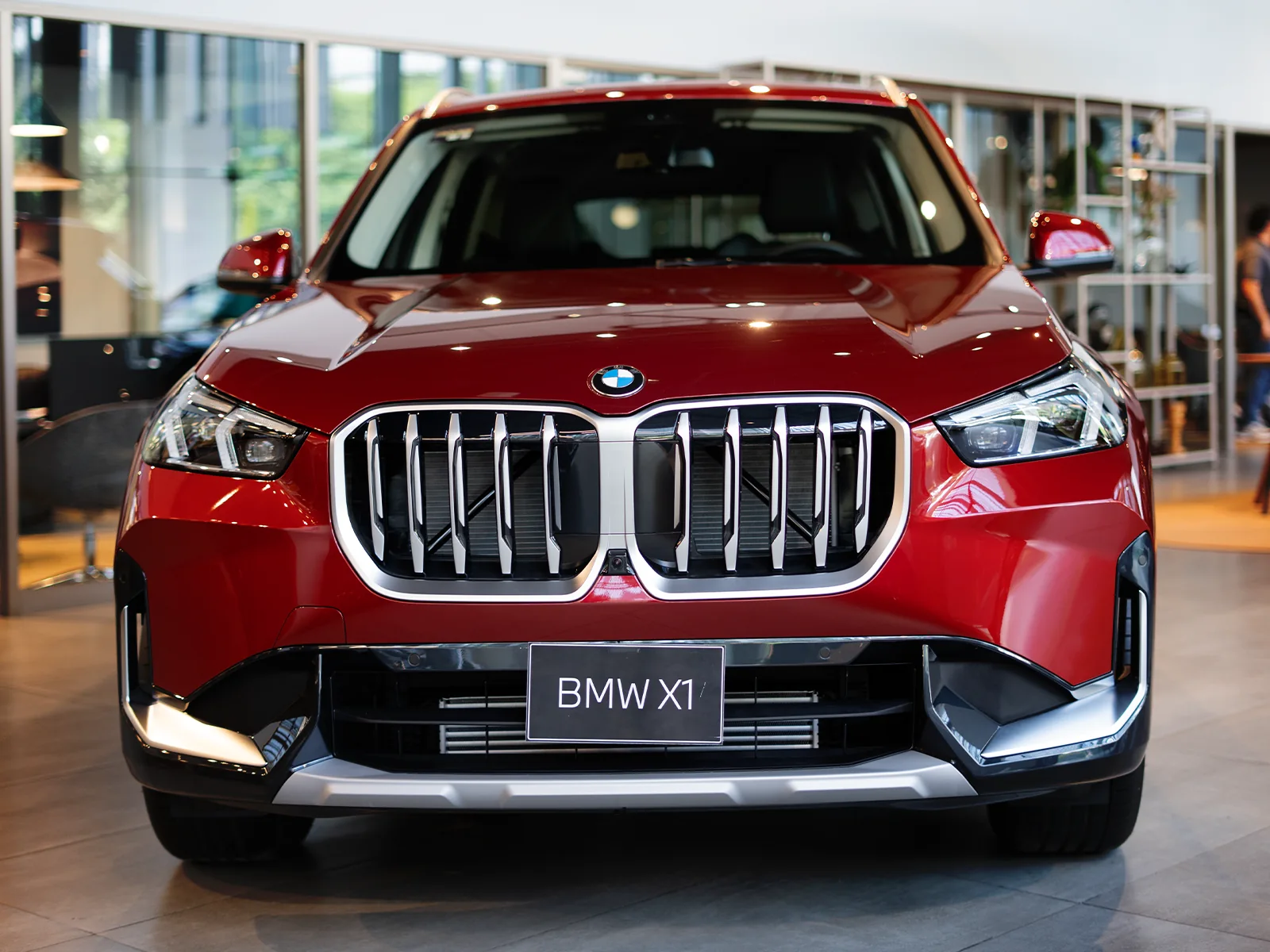 BMW X1 — Perfil lateral