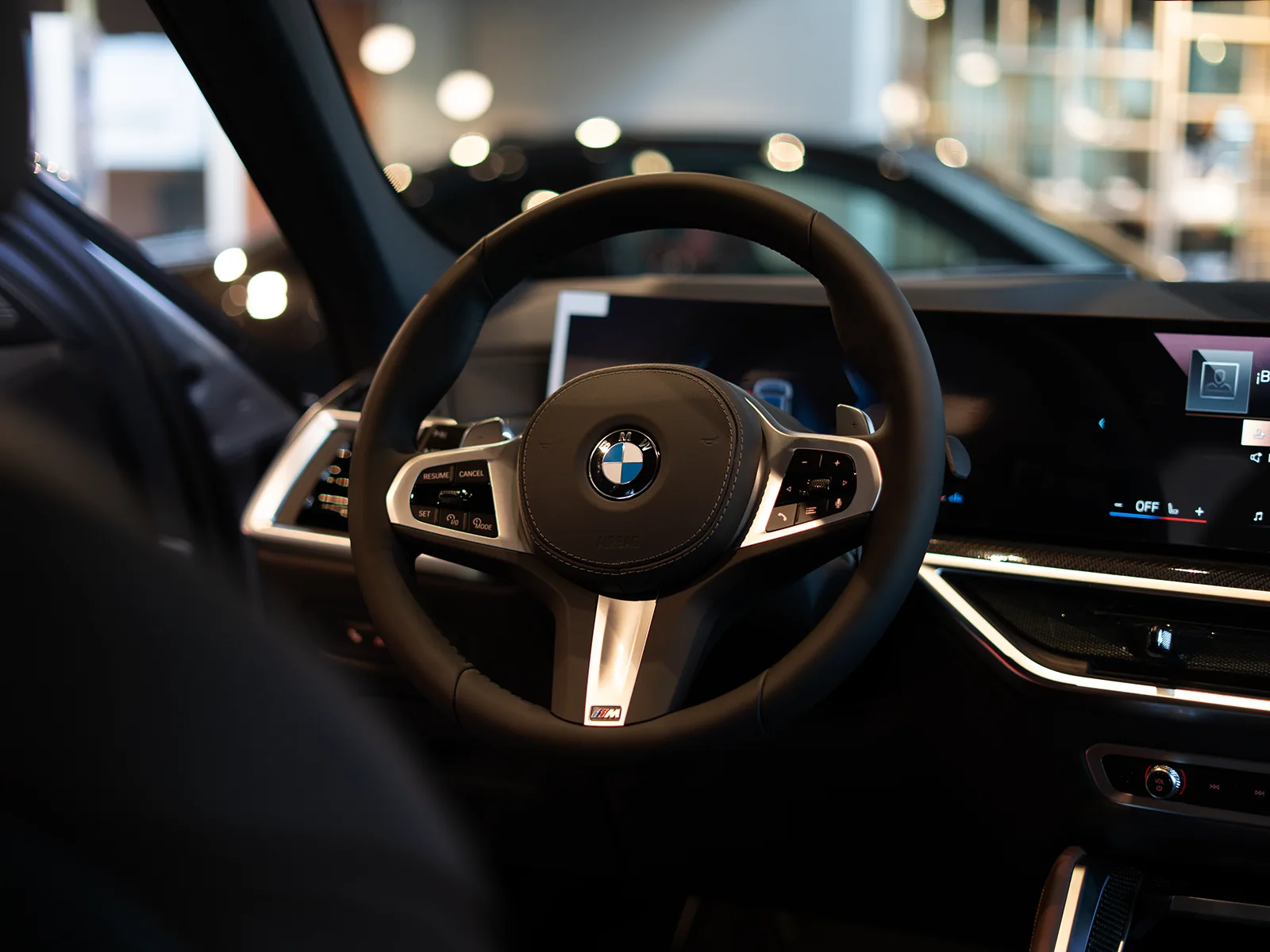 BMW X6 — Tablero
